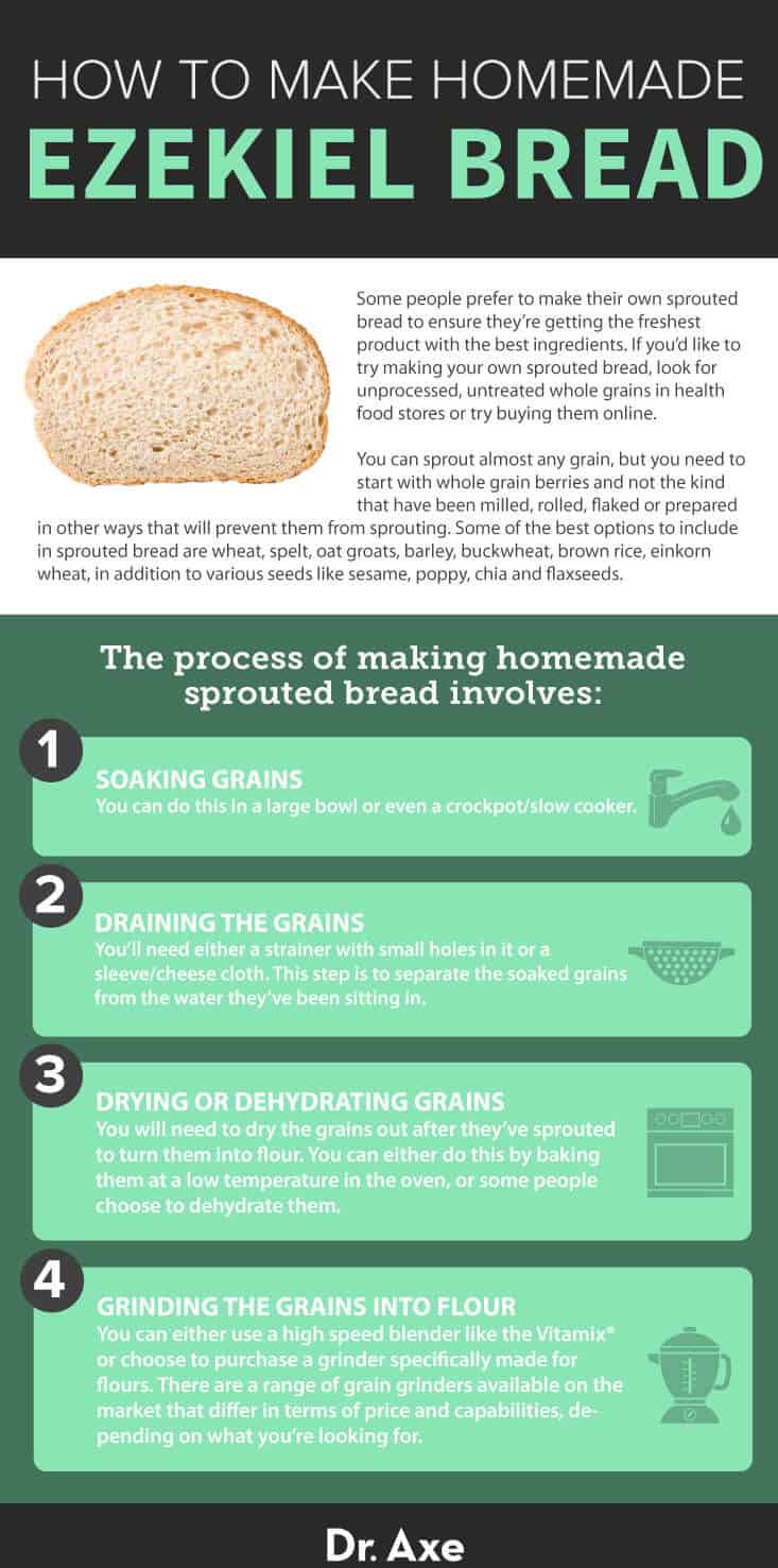How to make homemade Ezekiel bread