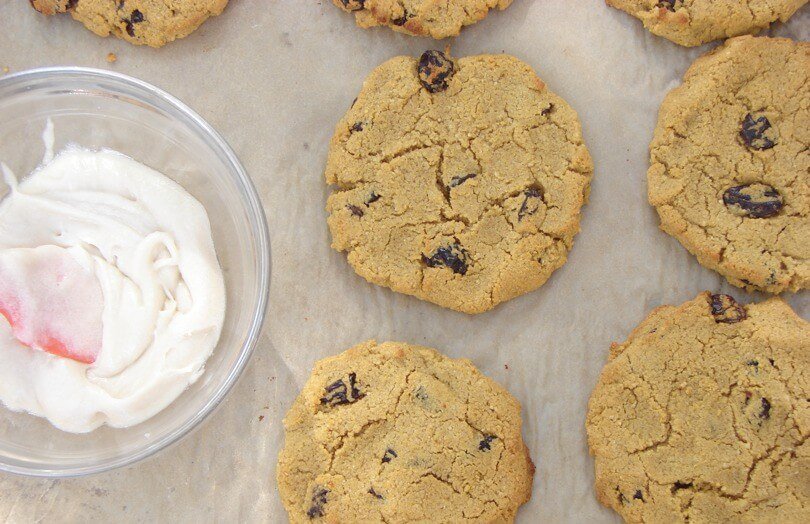 Paleo Pumpkin raisin Cookies