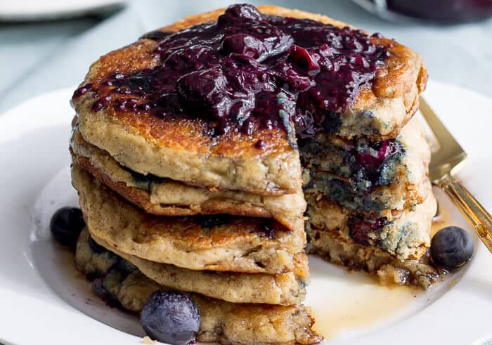 blueberry-oatmeal-pancakes