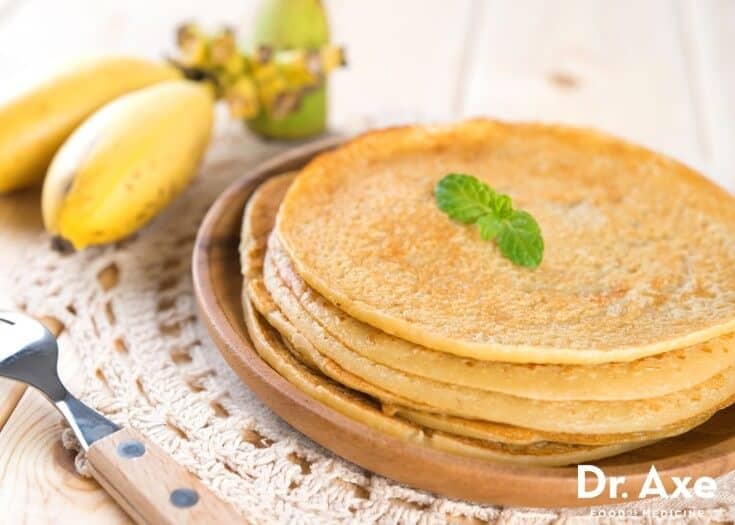 coconut banana crepes, Dr. Axe Recipes 