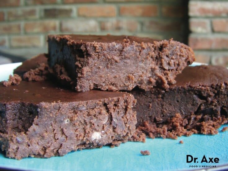 Black Bean Brownies, Dr. Axe Recipes 