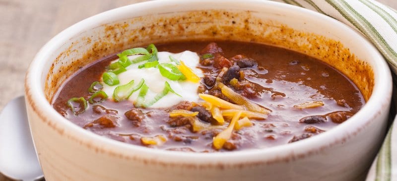 Homemade Slow Cooker Bison Chili Recipe Dr Axe