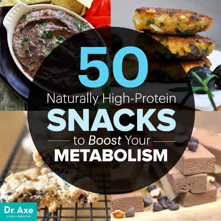 50 High Protein Snacks to Boost Your Metabolism - Dr. Axe