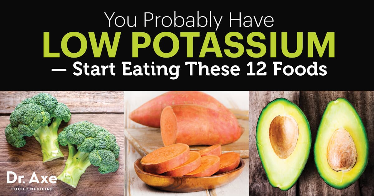 What are some foods that are low in potassium?