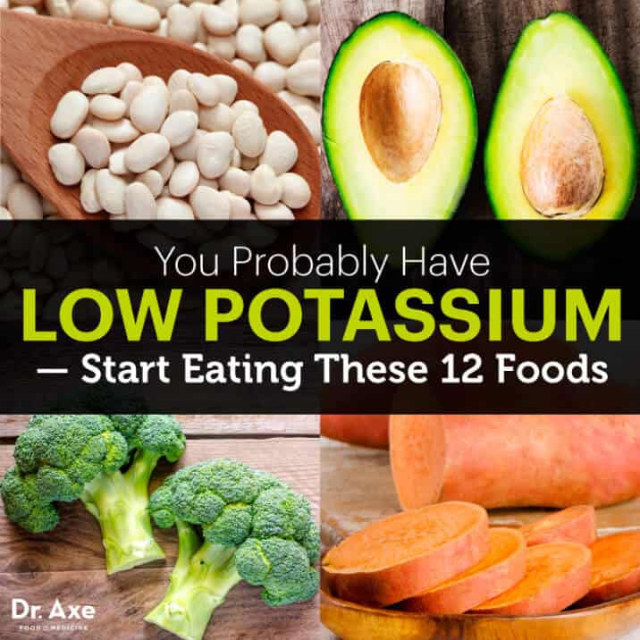 Low Potassium Symptoms And Foods To Help Overcome Dr Axe
