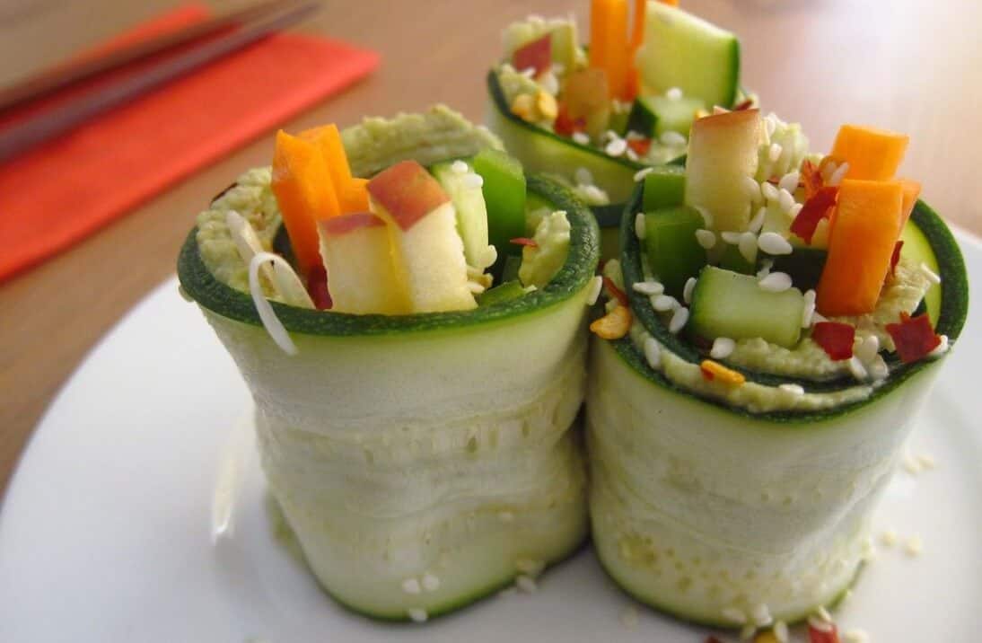 Zucchini Sushi Rolls
