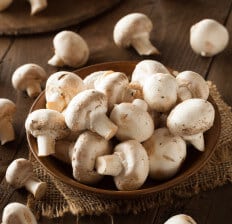 Organic White Mushrooms Cremini 
