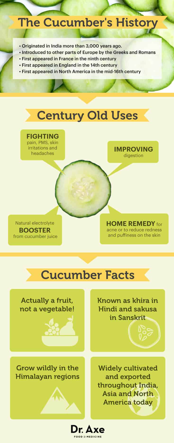 Cucumber history - Dr. Axe
