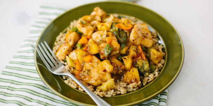 Sweet and sour chicken recipe - Dr. Axe