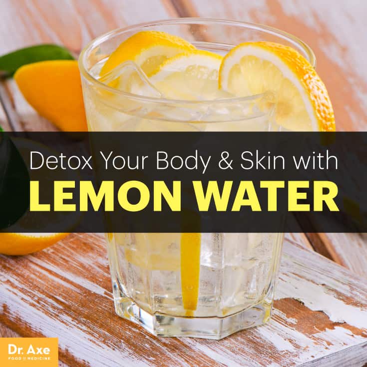Lemon water - Dr. Axe