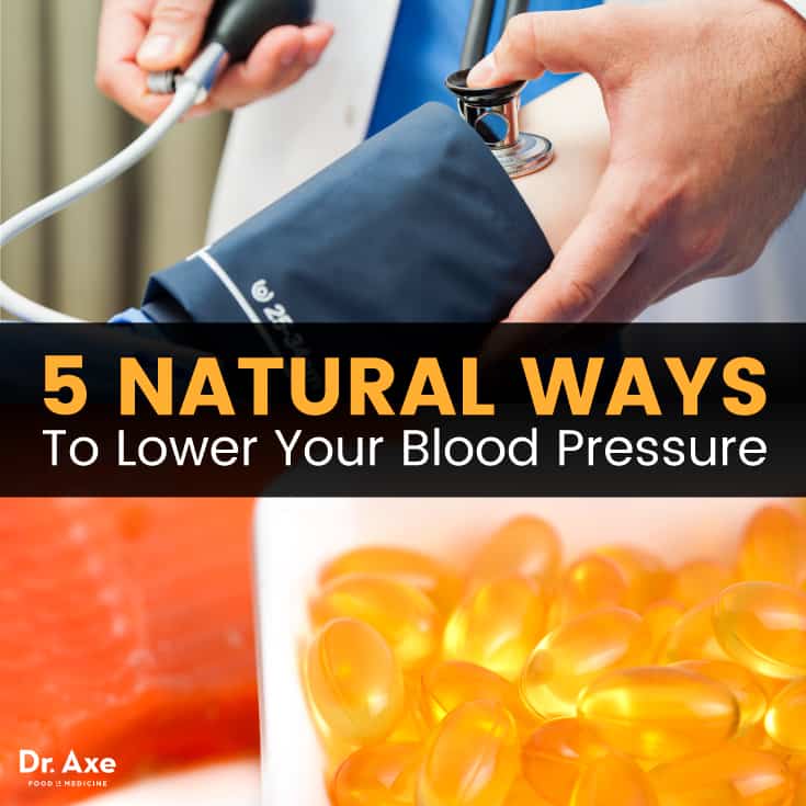 How To Lower Blood Pressure 5 Natural Ways Including Diet Dr Axe