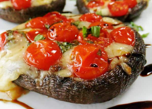 Caprese-Style Portobellos