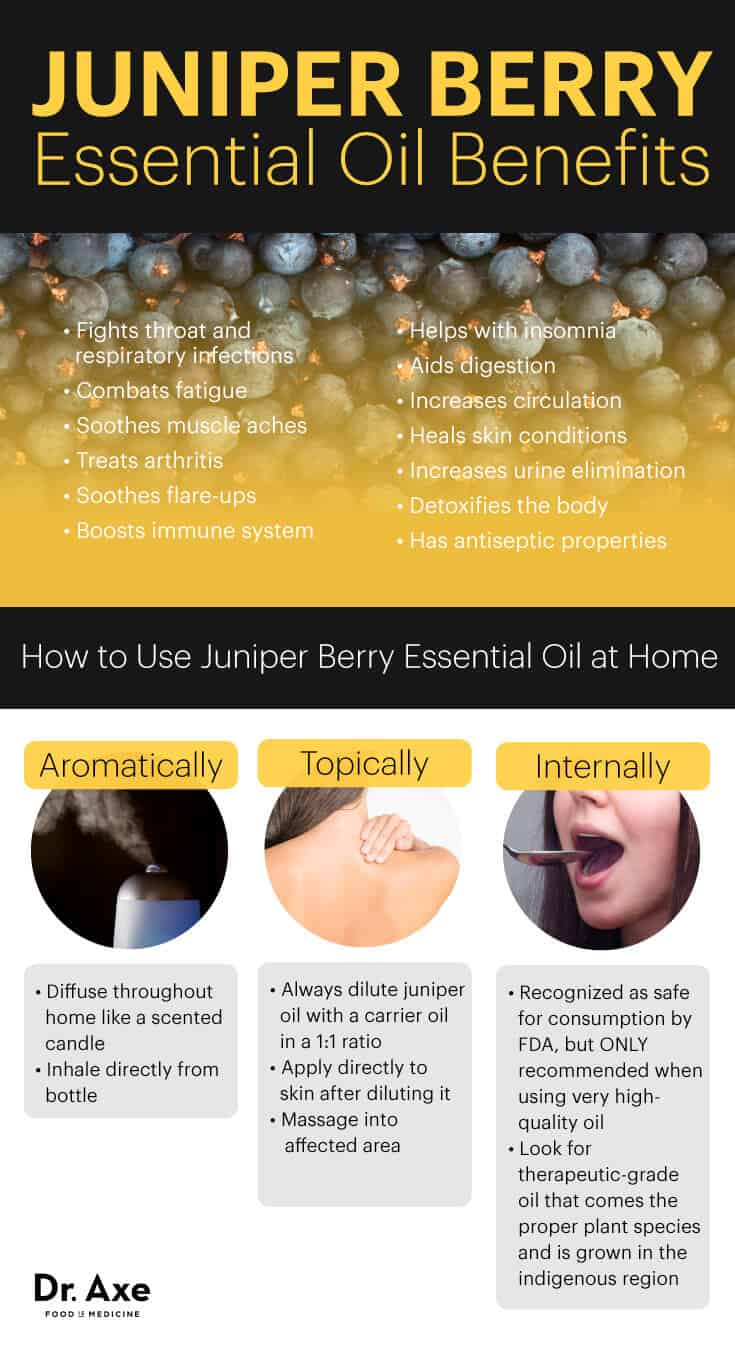 Juniper berry essential oil benefits - Dr. Axe