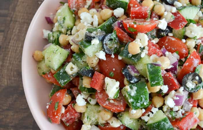 Mediterranean Chickpea Salad