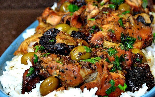 Slow Cooker Mediterranean Chicken