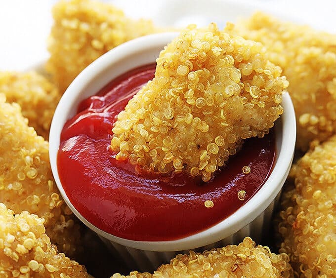 quinoa chicken nuggets