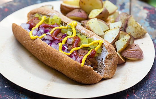 hot dogs- veggie dogs