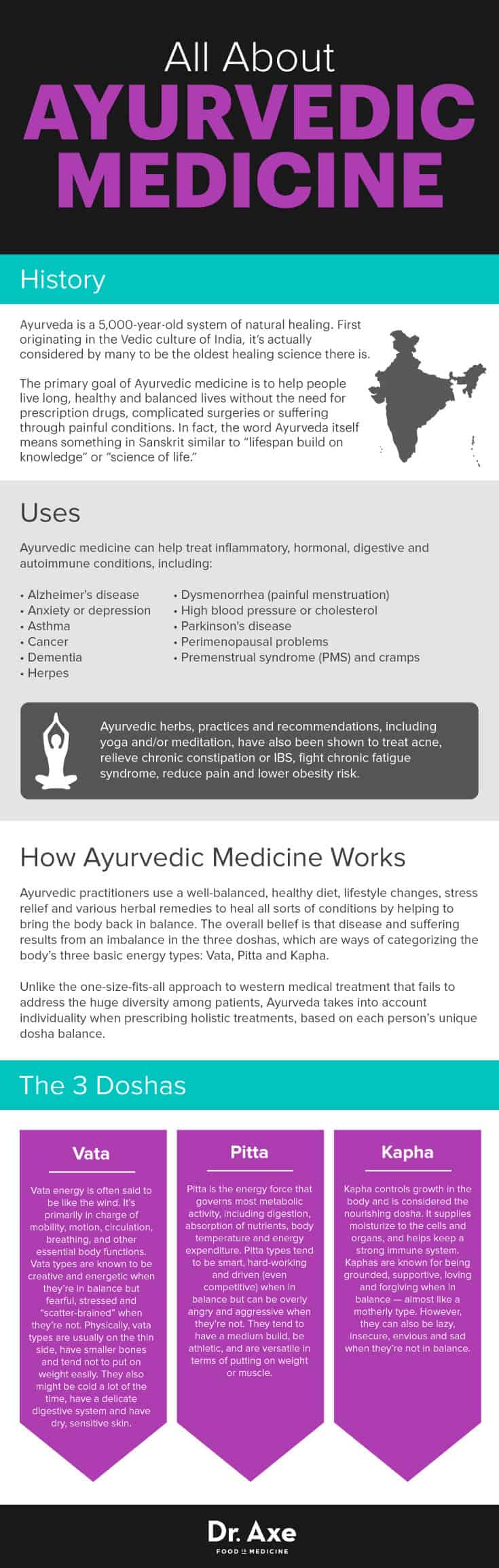 Ayurvedic medicine guide - Dr. Axe