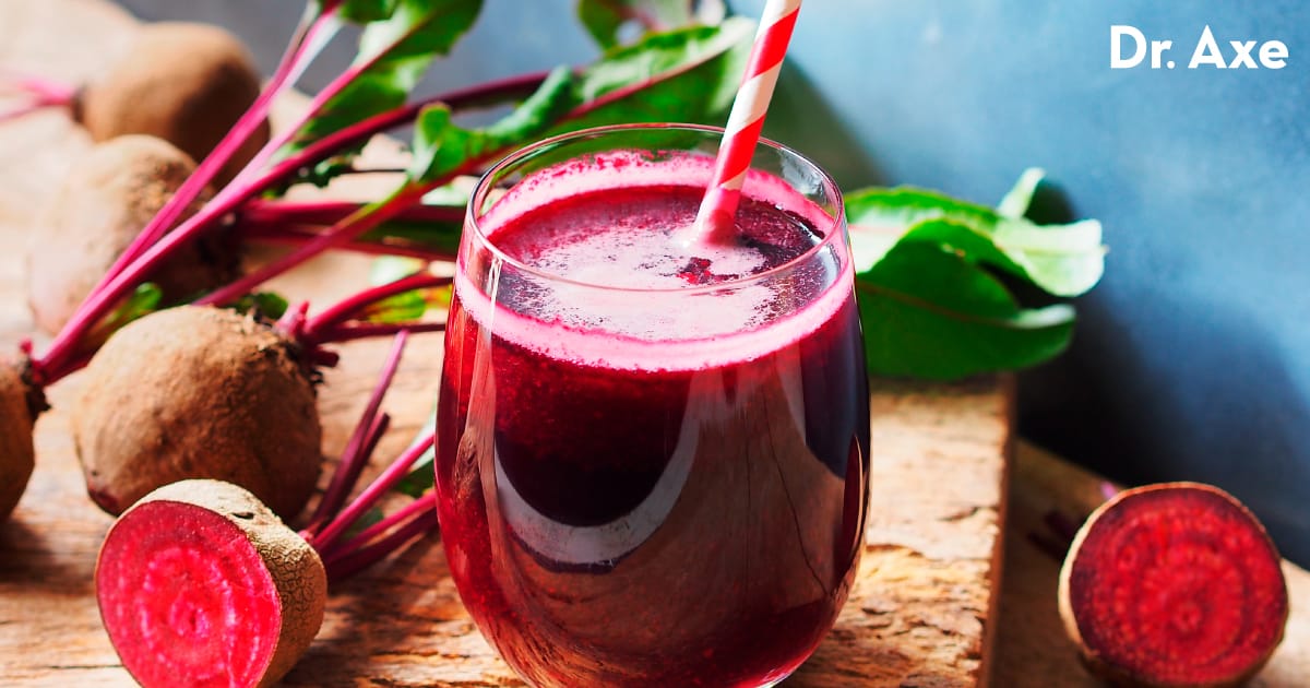 Beetroot juice and improved blood circulation