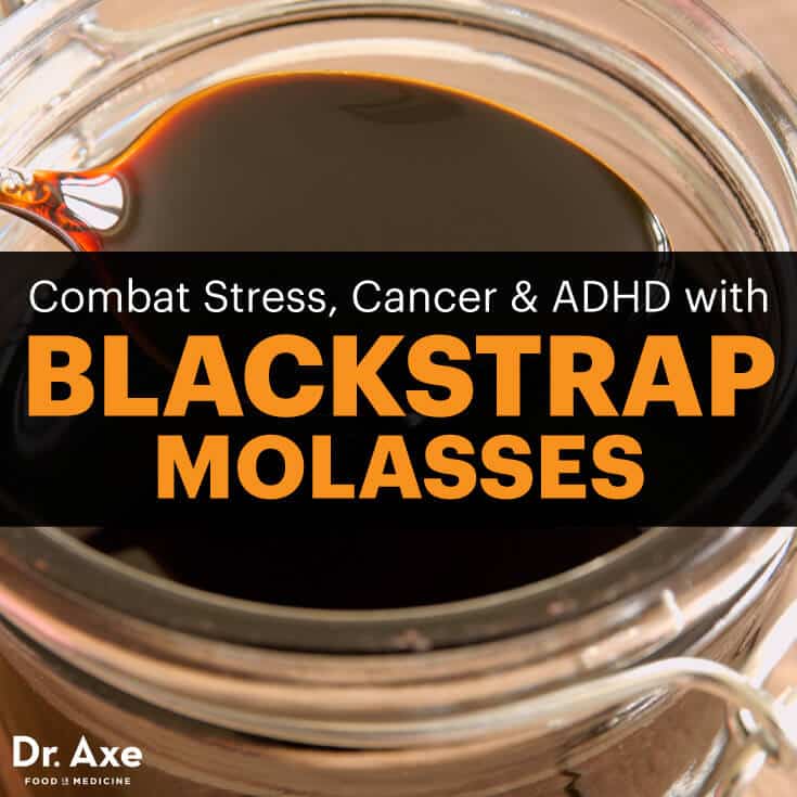 Blackstrap molasses - Dr. Axe