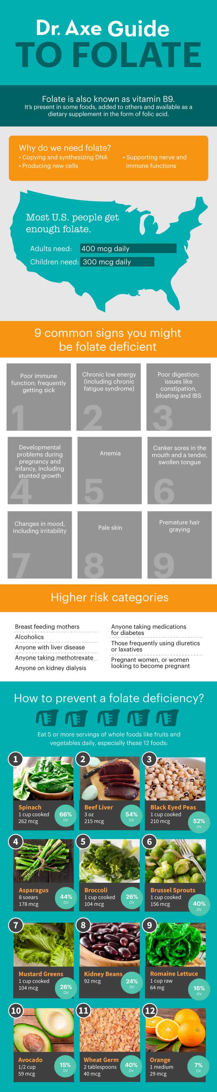 Guide to folate - Dr. Axe