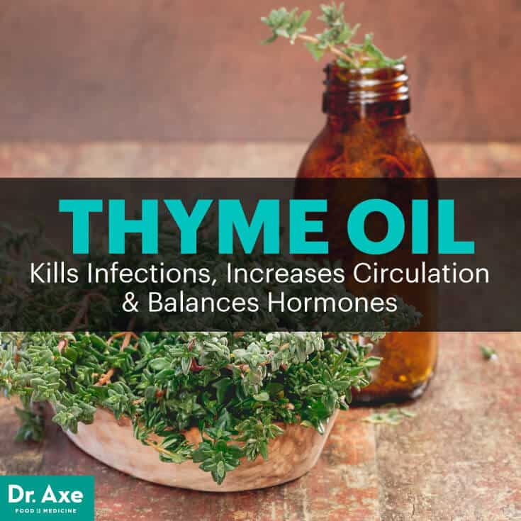 Thyme oil - Dr. Axe