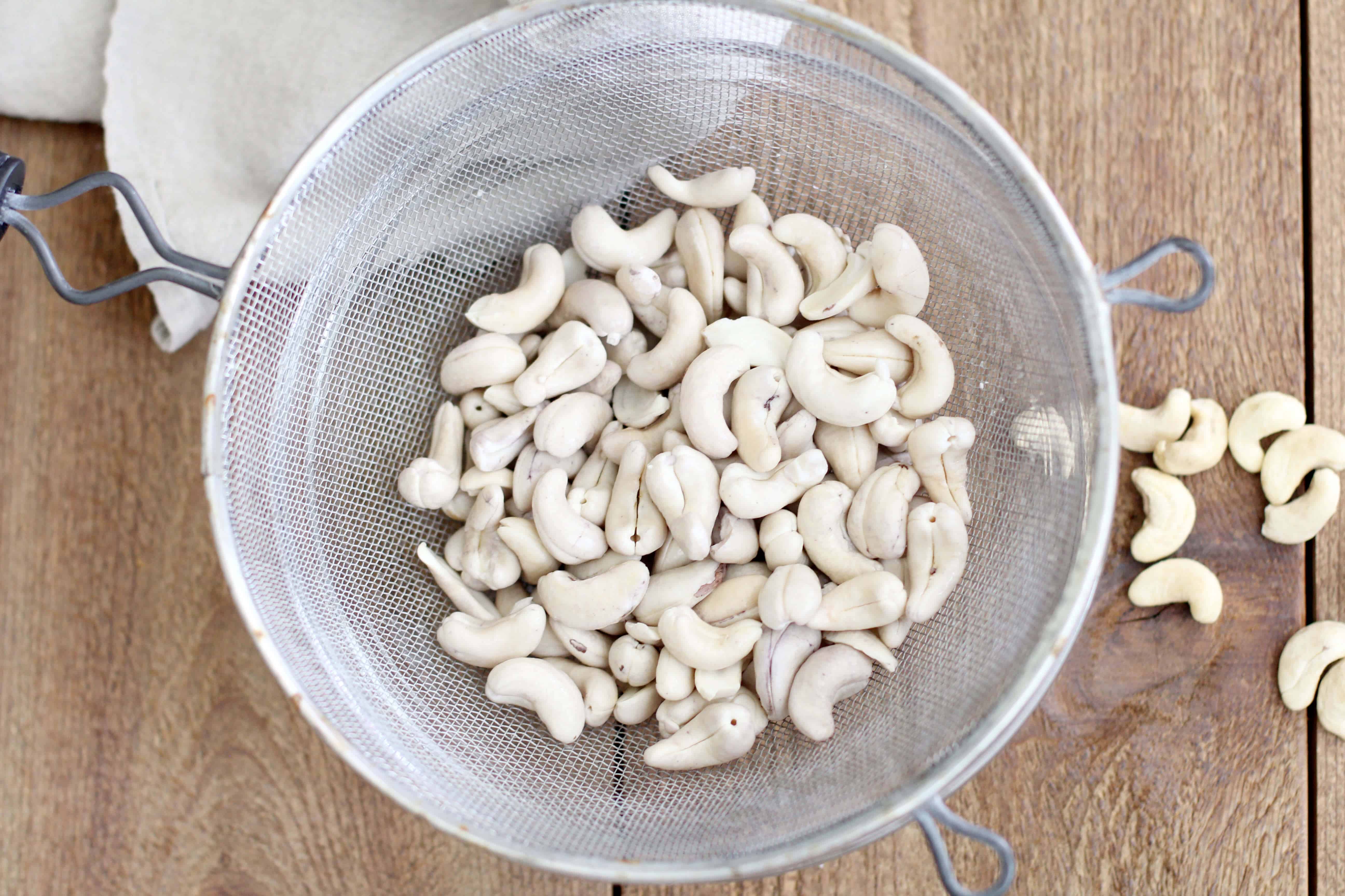 Cashew milk step 2 - Dr. Axe