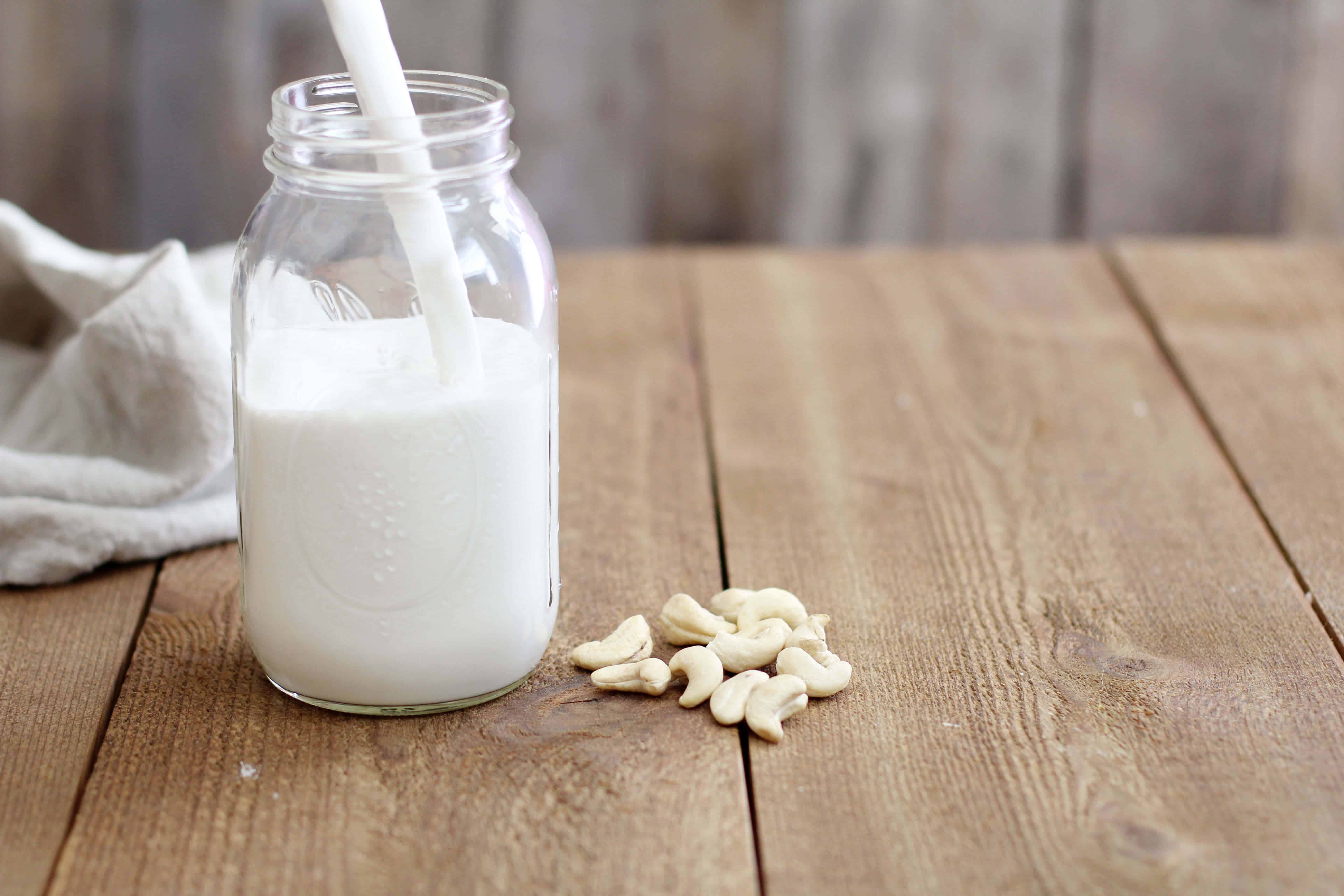 Cashew milk step 3 - Dr. Axe