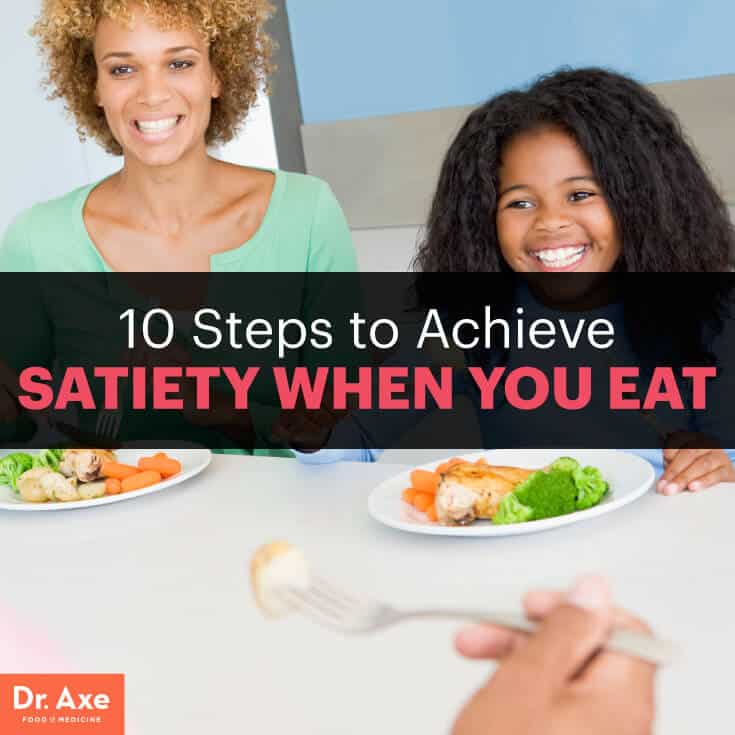 Achieving satiety - Dr. Axe