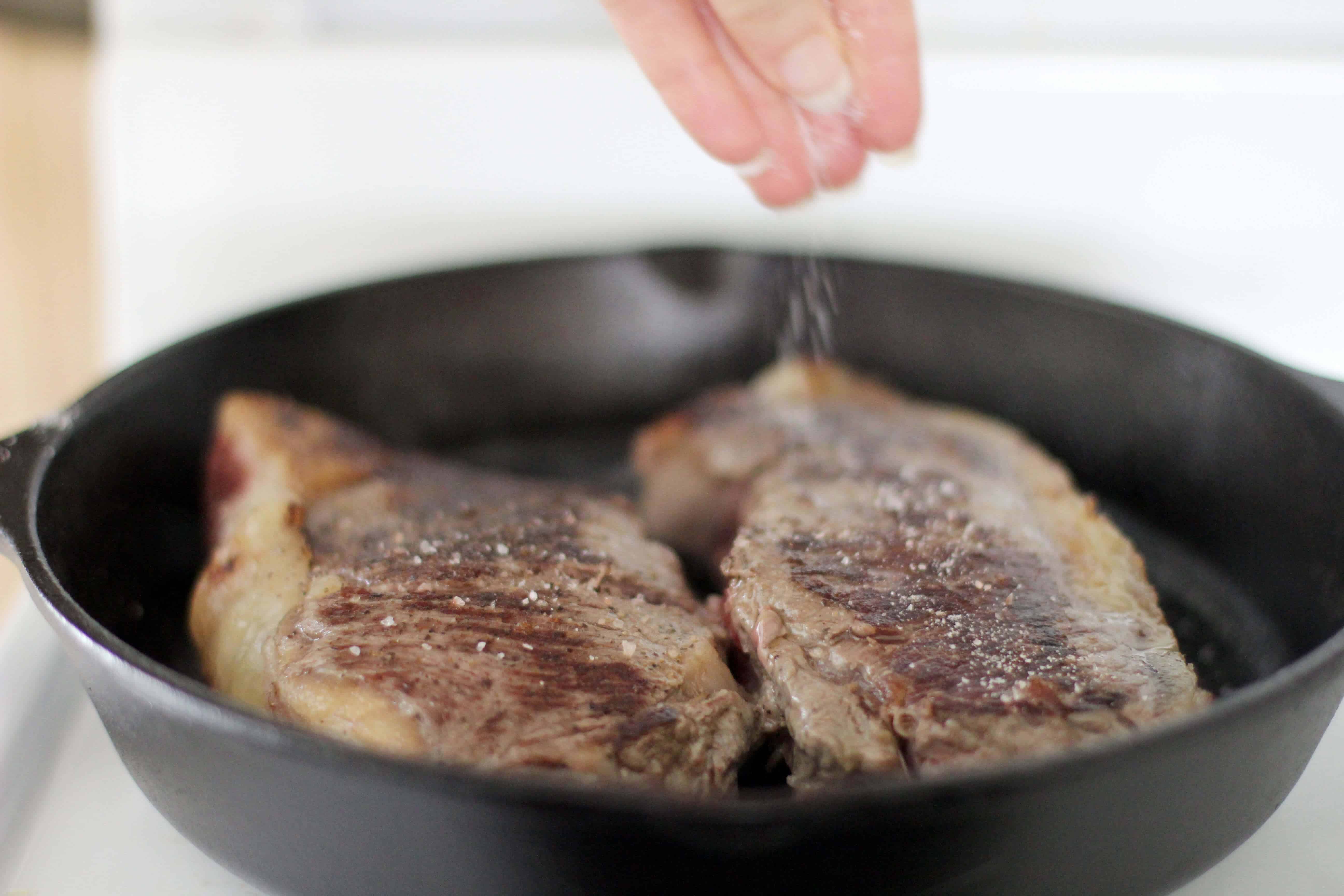 Seared GrassFed Steak Dr. Axe