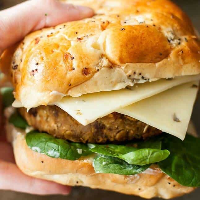 Butternut Black Bean Burgers