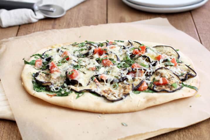 Eggplant flatbread pizza recipe - Dr. Axe
