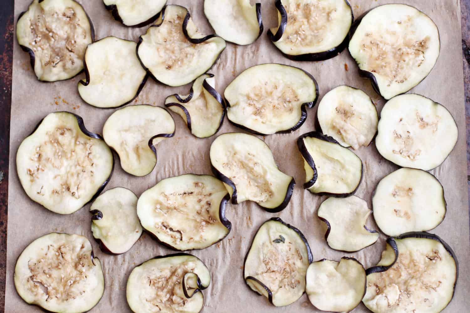 Eggplant flatbread pizza step 1 - Dr. Axe
