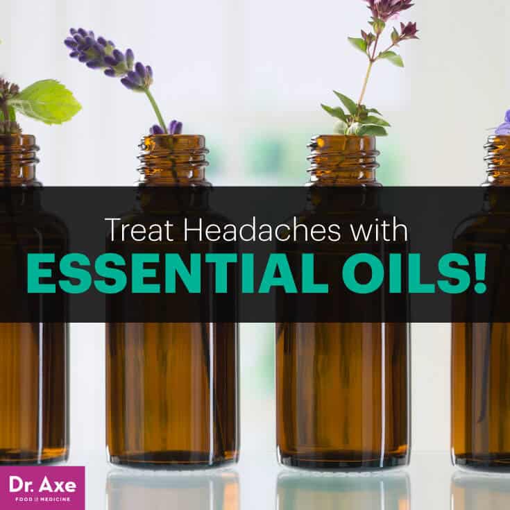 Essential oils for headaches - Dr. Axe