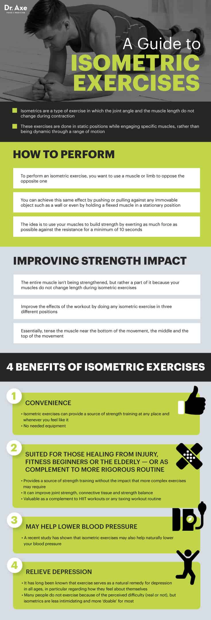 Guide to isometrics - Dr. Axe