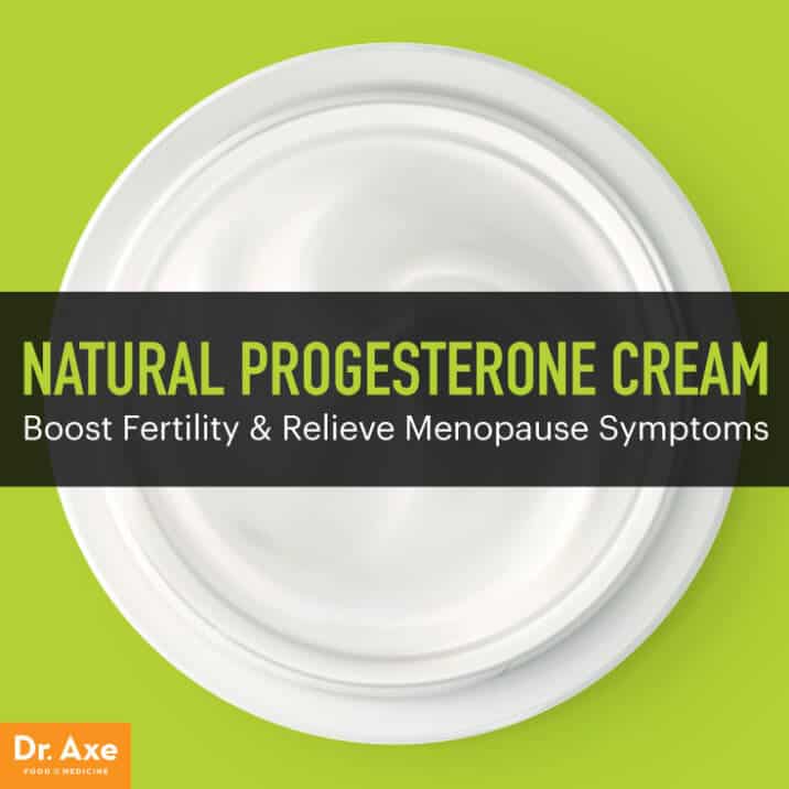 Natural Progesterone Cream Boost Fertility Dr. Axe