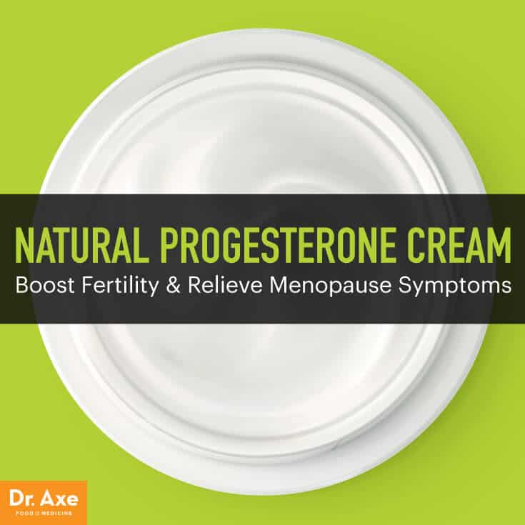 Progesterone cream - Dr. Axe