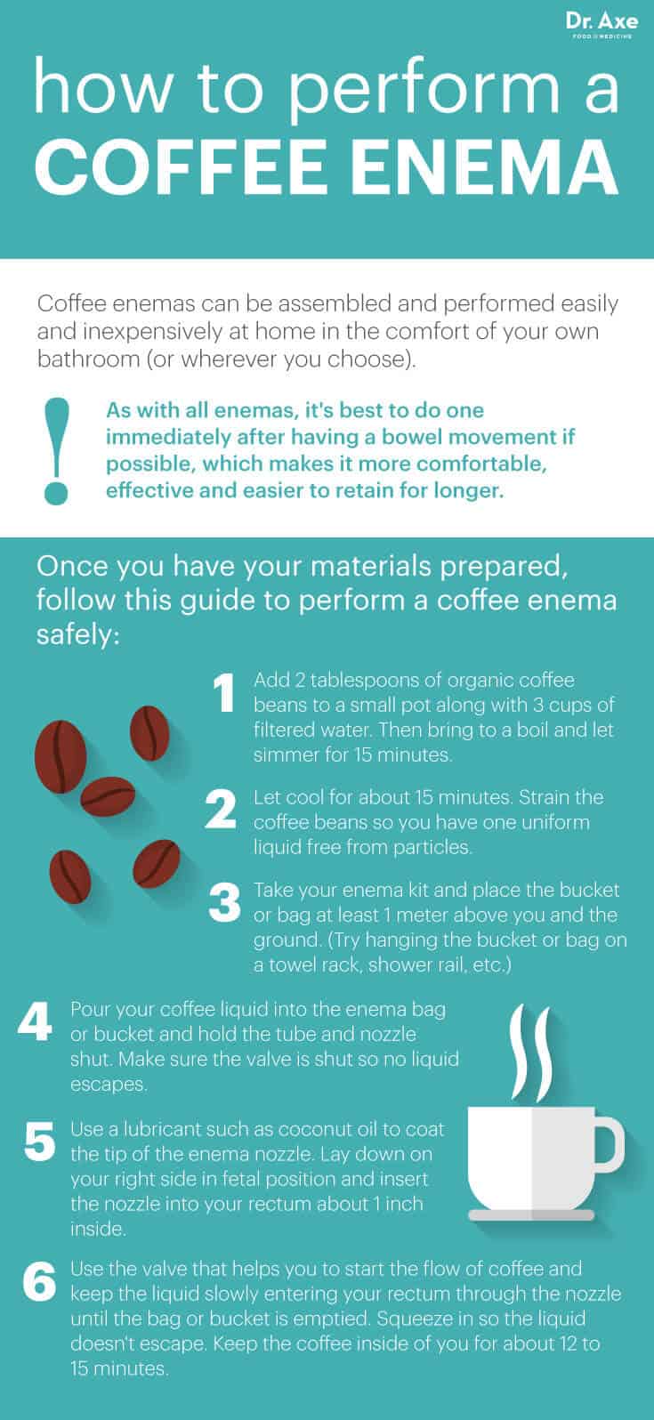 How to perform a coffee enema - Dr. Axe