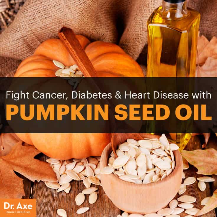 Pumpkin seed oil - Dr. Axe