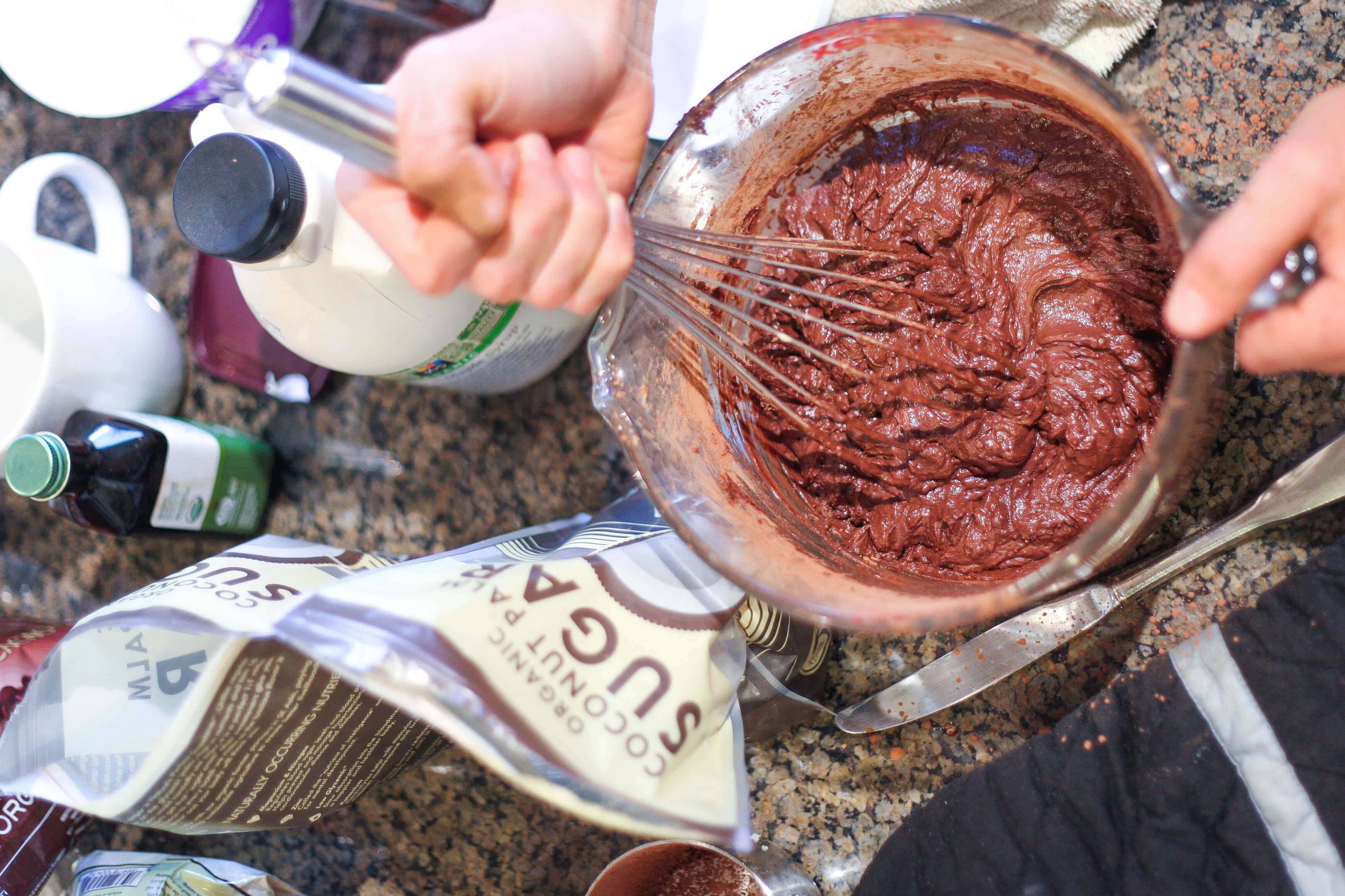 Chocolate frosting recipe process - Dr. Axe