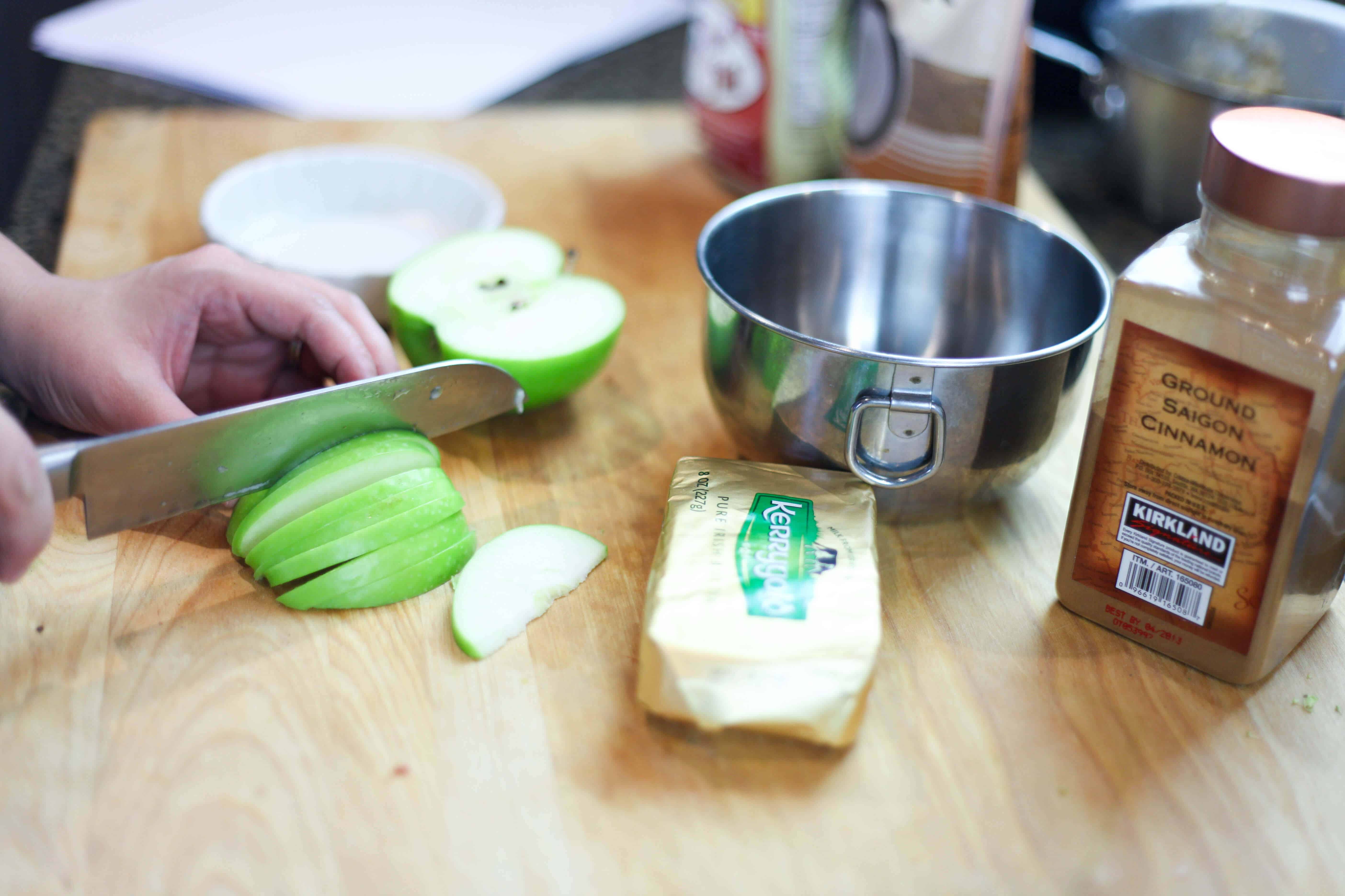 Gluten-free apple crisp step 1 - Dr. Axe