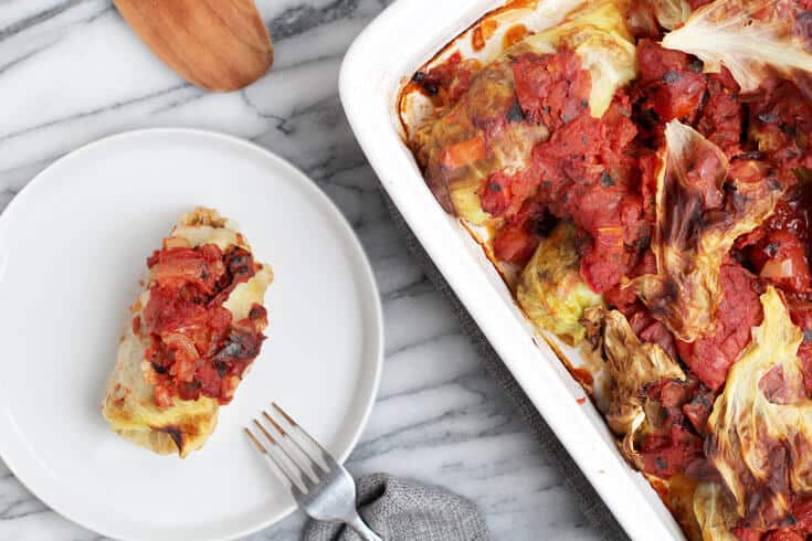 Stuffed cabbage rolls recipe with lamb - Dr. Axe