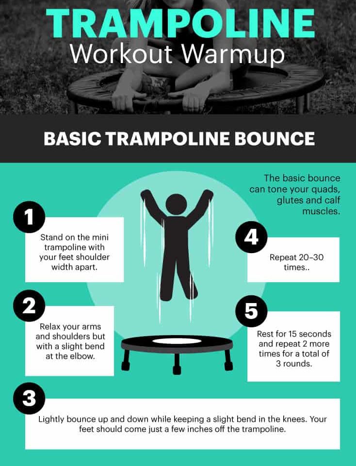 Trampoline workout warmup - Dr. Axe
