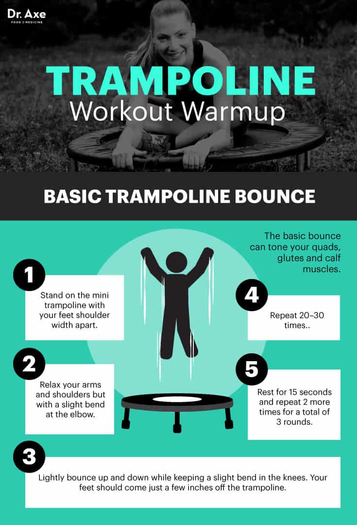Trampoline workout warmup - Dr. Axe