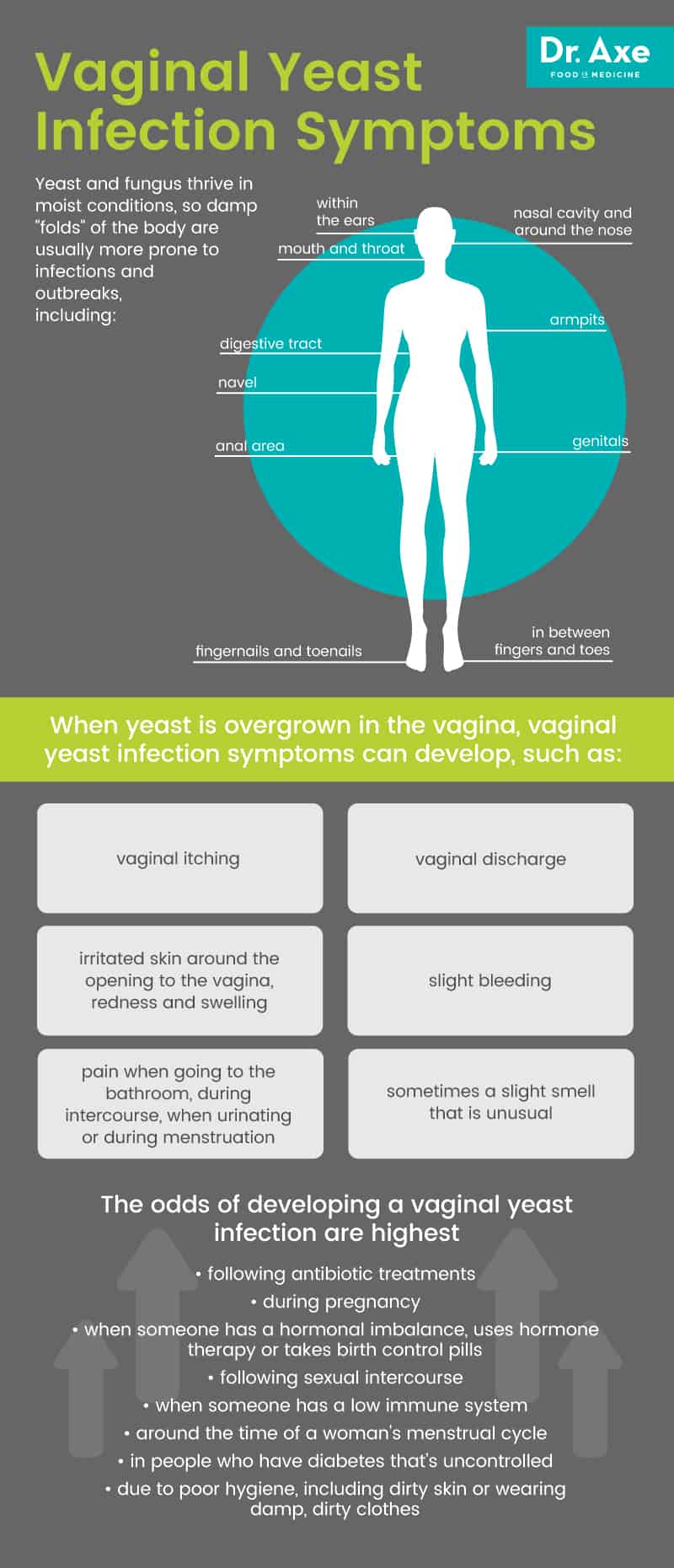 Vaginal yeast infection symptoms - Dr. Axe