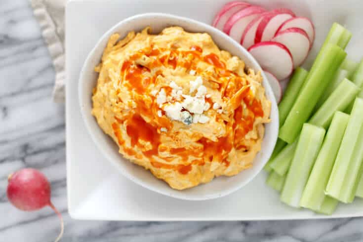 Buffalo chicken dip - Dr. Axe