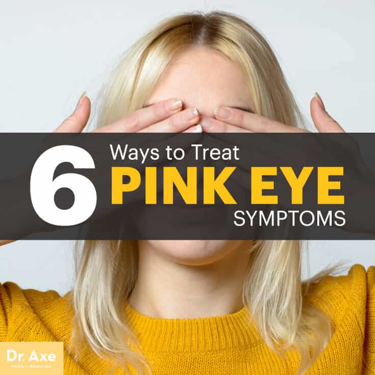 Pink eye symptoms - Dr. Axe