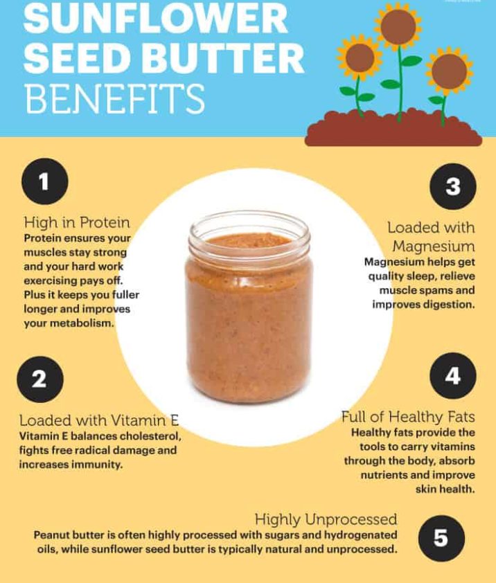 Sunflower Seed Butter Nutrition, Benefits, How to Make Dr. Axe