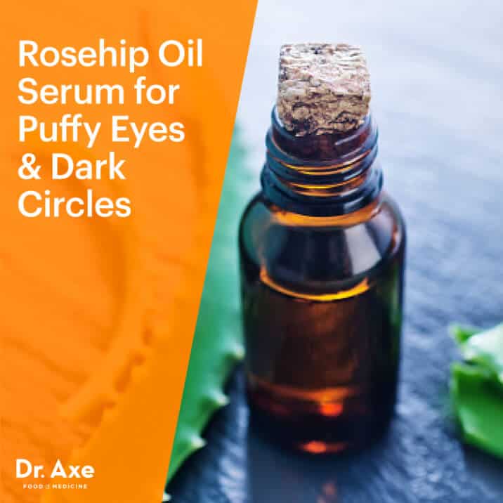 Rosehip Oil Eye Serum for Dark Circles + Puffiness Dr. Axe
