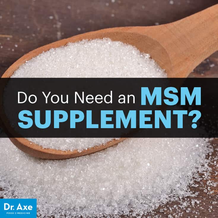 MSM supplement - Dr. Axe